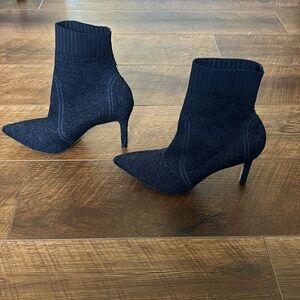 Gianvito Rossi Stiletto Black Ankle Boot Almost Like New